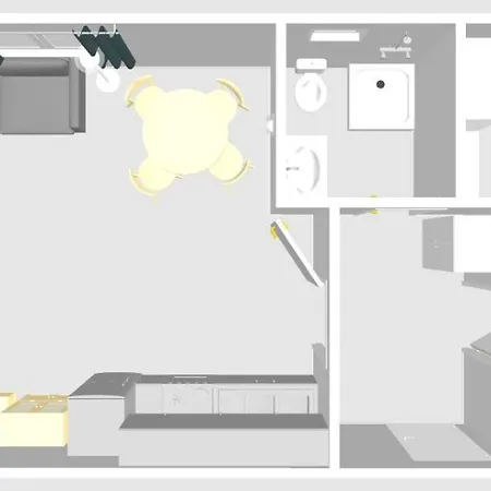 Apartman Sonnige Mit Balkon *